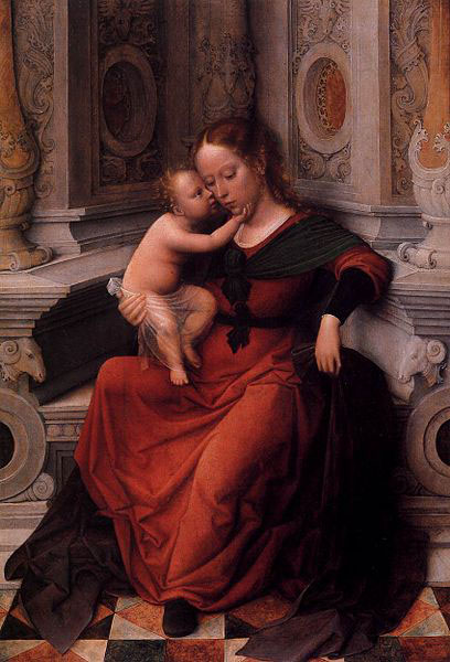 unknow artist Virgin and Child.